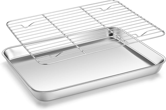 Homikit Quarter Sheet Pan + Rack
